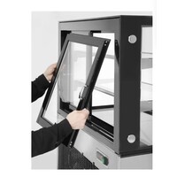 Vitrine réfrigérée hôtelière à deux étagères 510 l 230 V 490 W