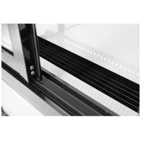 Vitrine réfrigérée hôtelière à deux étagères 510 l 230 V 490 W