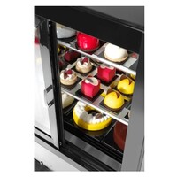 Vitrine réfrigérée hôtelière à deux étagères 510 l 230 V 490 W