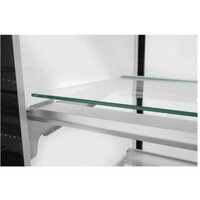 Vitrine réfrigérée hôtelière 300 l 230 V 480 W avec 2 étagères