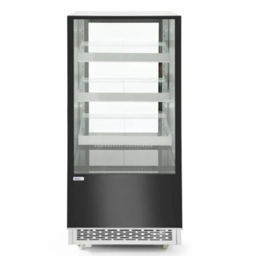  Arktic Vitrine réfrigérée hôtelière 300 l avec 3 étagères inclinées 