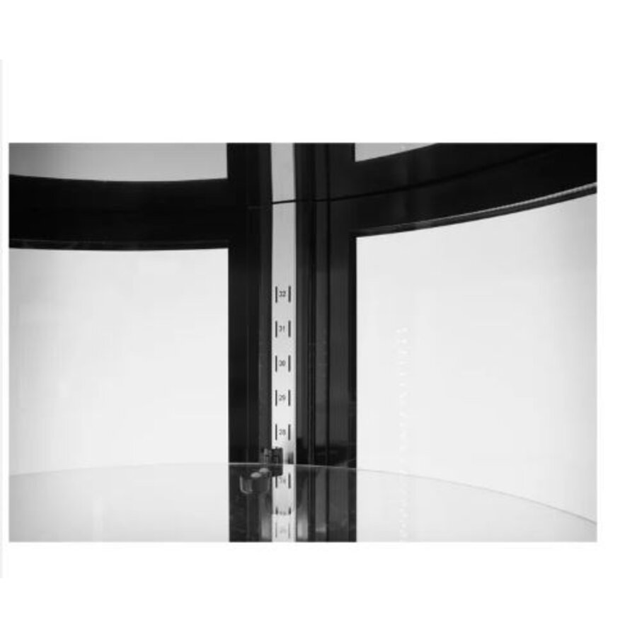 Vitrine de pâtisserie traiteur ronde 360 l