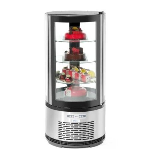  Arktic Catering Pastry Display Case Round 100 l 