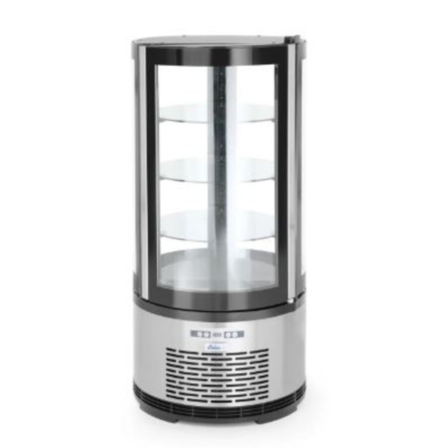 Catering Pastry Display Case Round 100 l