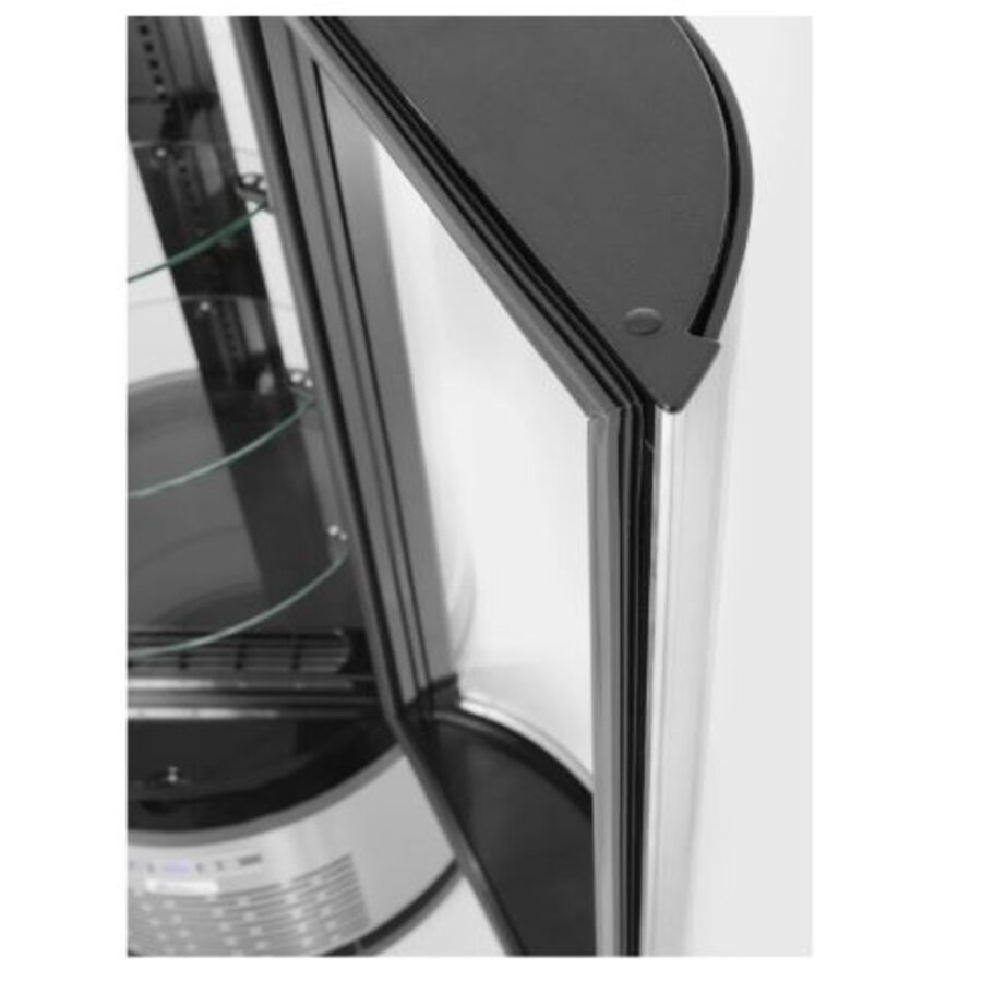 Vitrine de pâtisserie traiteur ronde 100 l