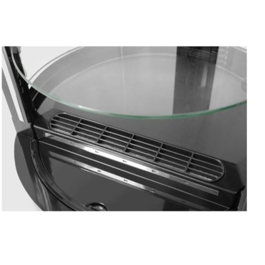 Catering Pastry Display Case Round 100 l