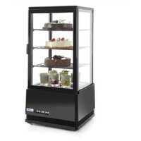 Vitrine réfrigérée Hospitality noire 78 l 230 V 170 W