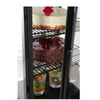 Vitrine réfrigérée Hospitality noire 78 l 230 V 170 W
