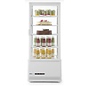Arktic Hospitality Refrigerated display cabinet white 98 l 230V 210W