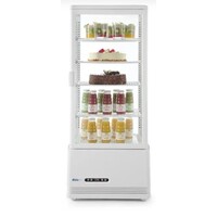 Hospitality Refrigerated display cabinet white 98 l 230V 210W