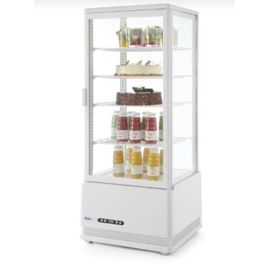 Hospitality Refrigerated display cabinet white 98 l 230V 210W