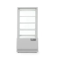 Gastronomie Kühlvitrine weiß 78 l 230V 170W