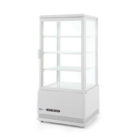 Gastronomie Kühlvitrine weiß 78 l 230V 170W