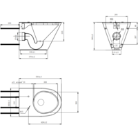 Wandhangend Toilet | RVS | 2 Modellen