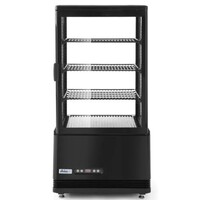 Vitrine réfrigérée Hospitality noire 68 l 230 V 170 W