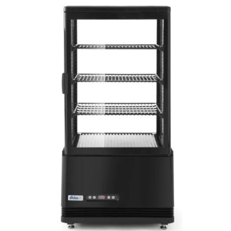 Vitrine réfrigérée Hospitality noire 68 l 230 V 170 W
