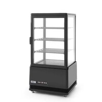 Vitrine réfrigérée Hospitality noire 68 l 230 V 170 W