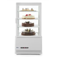 Gastronomie Kühlvitrine weiß 68 l 230V 170W