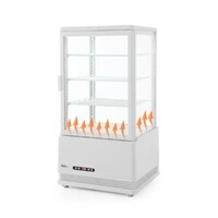 Gastronomie Kühlvitrine weiß 68 l 230V 170W