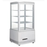 Hospitality Refrigerated display cabinet white 68 l 230V 170W