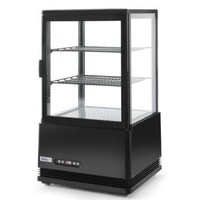 Vitrine réfrigérée Hospitality noire 58 l 230 V 170 W