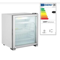 Horeca Opzet vriesvitrine 90 l 230V 230W
