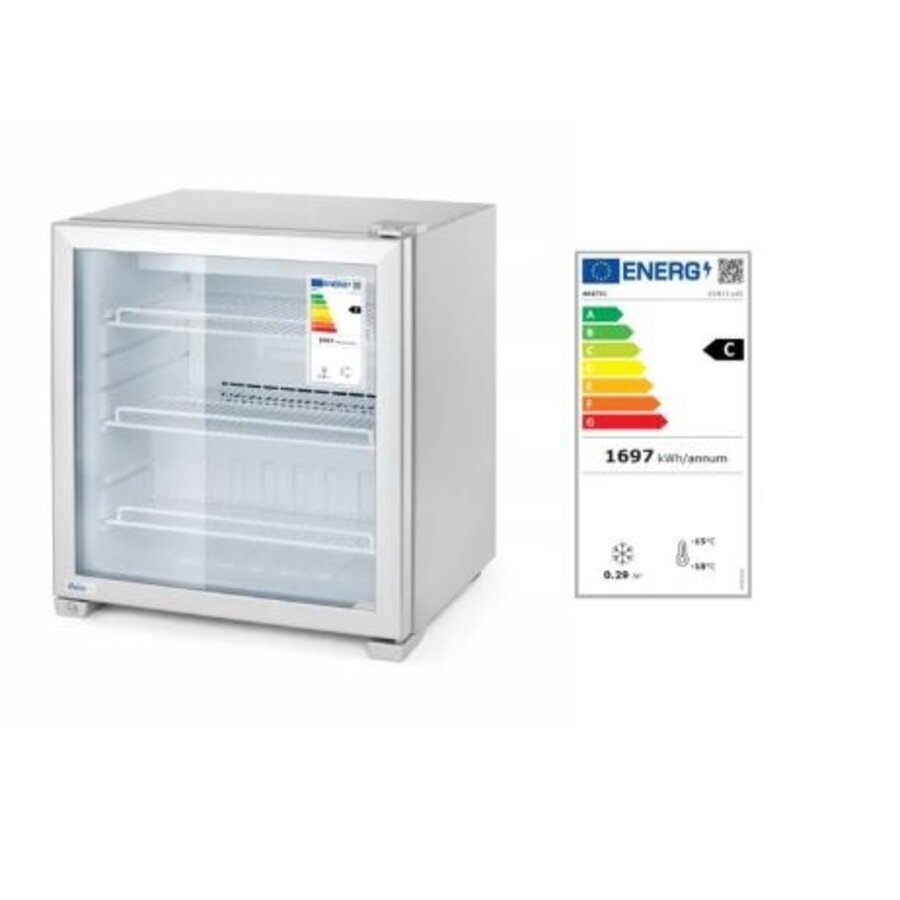 Horeca Opzet vriesvitrine 90 l 230V 230W