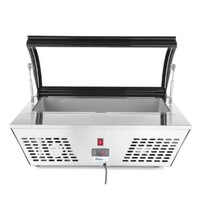 Hospitality Salad Display Stainless Steel 67 l 8x1/6 or 4x1/3 GN