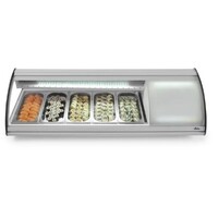 Catering Sushi cooling display 63 l 5x GN 1/3