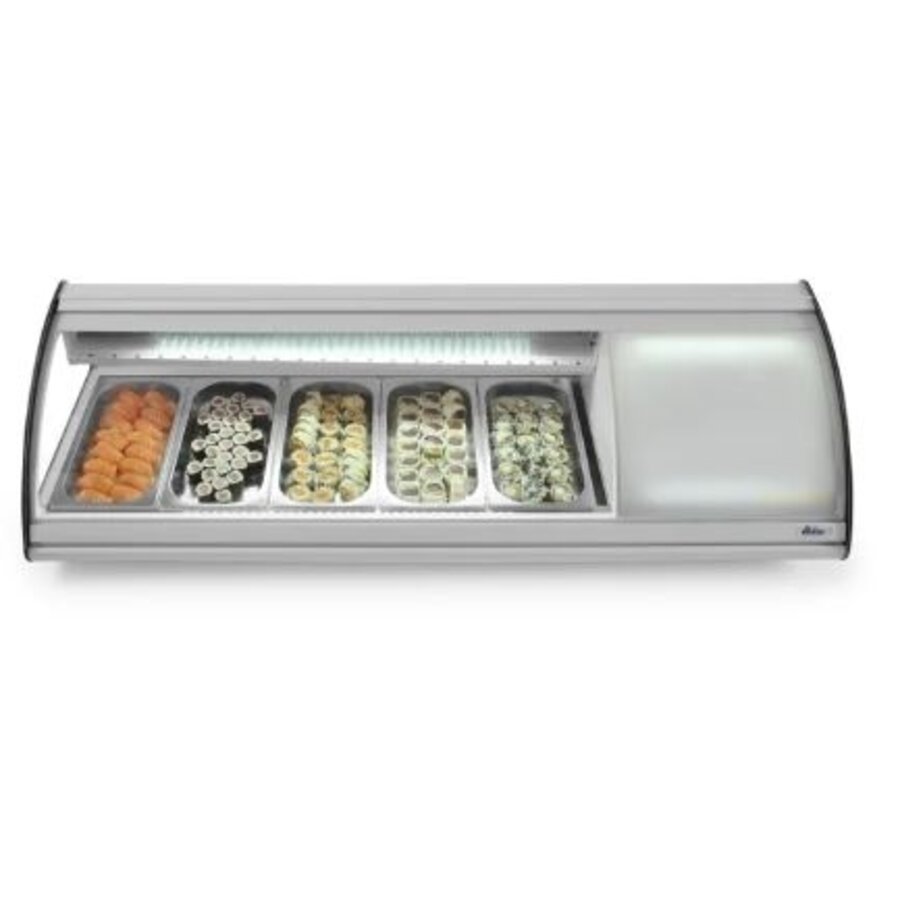 Catering Sushi cooling display 63 l 5x GN 1/3