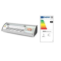 Catering Sushi cooling display 63 l 5x GN 1/3