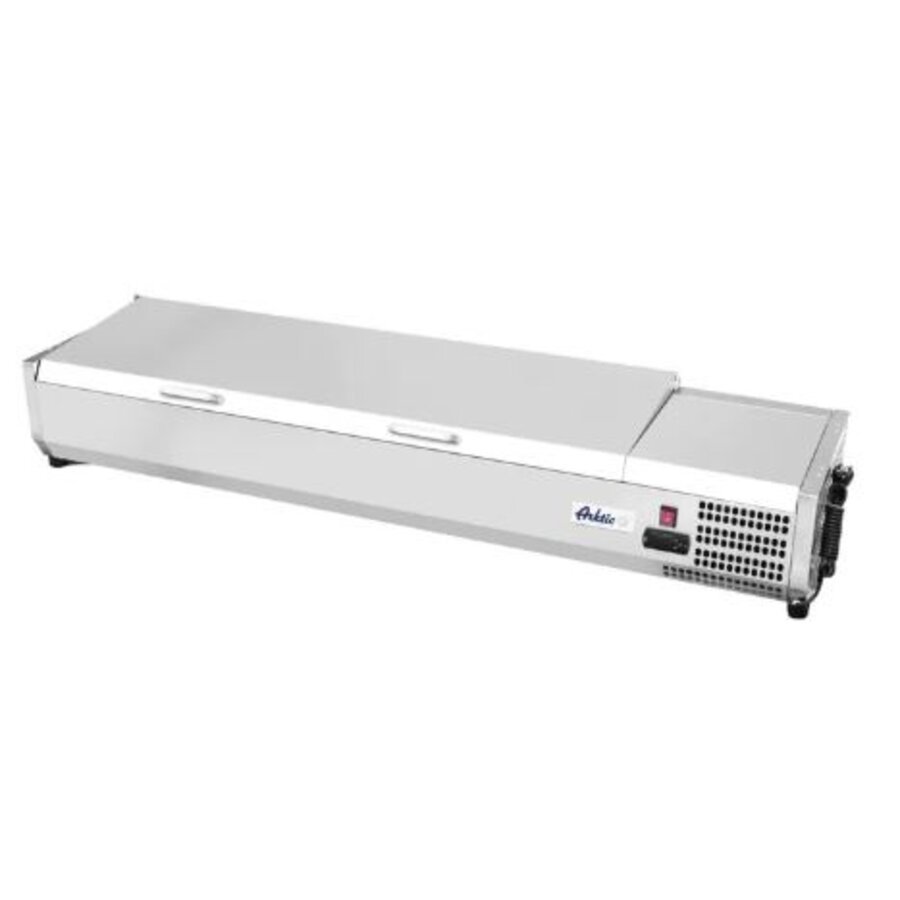Horeca Opzetkoelvitrine 4x GN 1/3 230V 180W