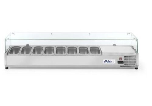  Arktic Vitrine réfrigérée pour restauration 8x GN 1/4 230V 180W 