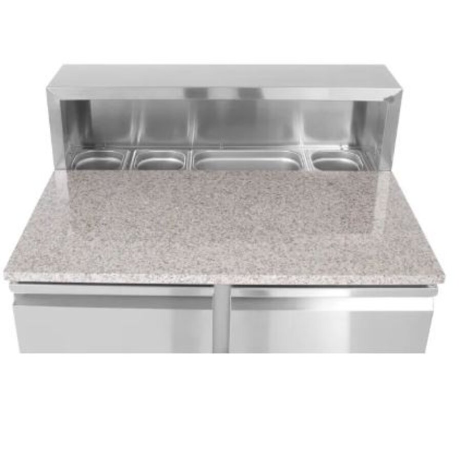 Établi pour pizzas avec 2 portes 300 l 230 V 310 W