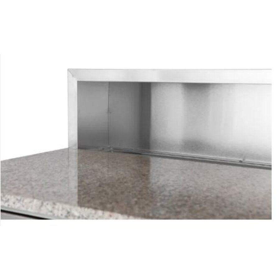 Établi pour pizzas avec 2 portes 300 l 230 V 310 W