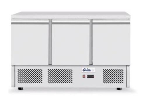  Arktic Banc réfrigéré Hospitality à trois portes 380 l 230 V 270 W Kitchen Line 