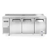 Arktic Hospitality Refrigerated Workbench 3 Doors 390 l Kitchen Line
