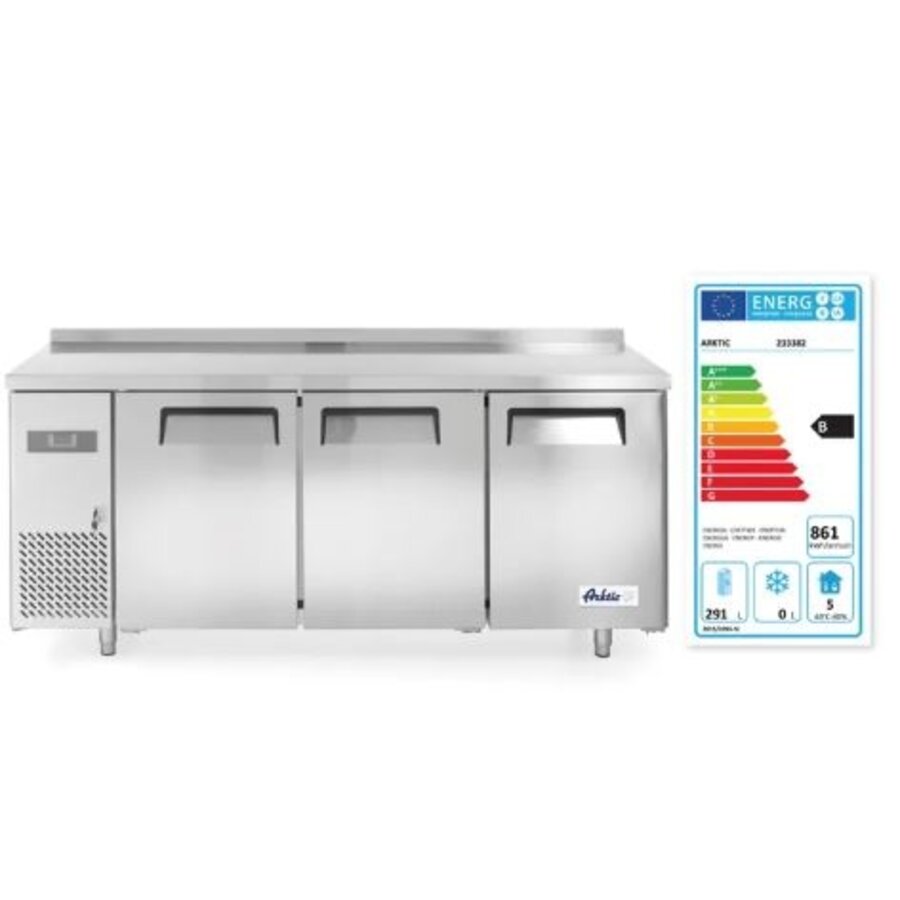 Etabli réfrigéré 3 portes 390 l Kitchen Line