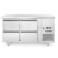 Hospitality Refrigerated Workbench with 4 Drawers 280 l 230V 250W
