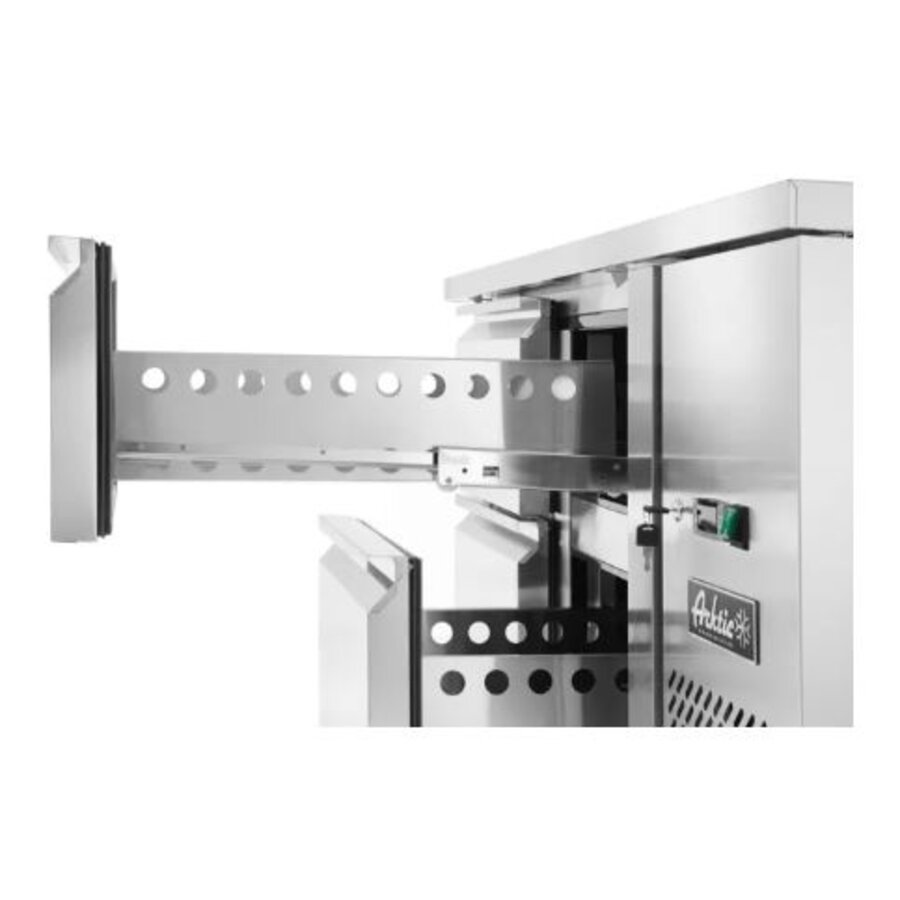 Établi réfrigéré pour hôtellerie avec 4 tiroirs 280 l 230 V 250 W