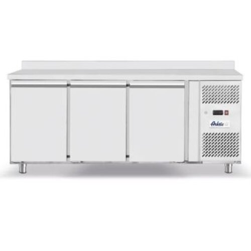  Arktic Table de travail réfrigérée pour hôtellerie avec trois portes 420 l 230 V 400 W Profi Line 