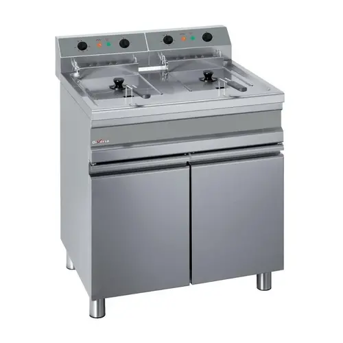  Diverso Friteuse | électrique | 2x 14L | 100° C à 190°C 