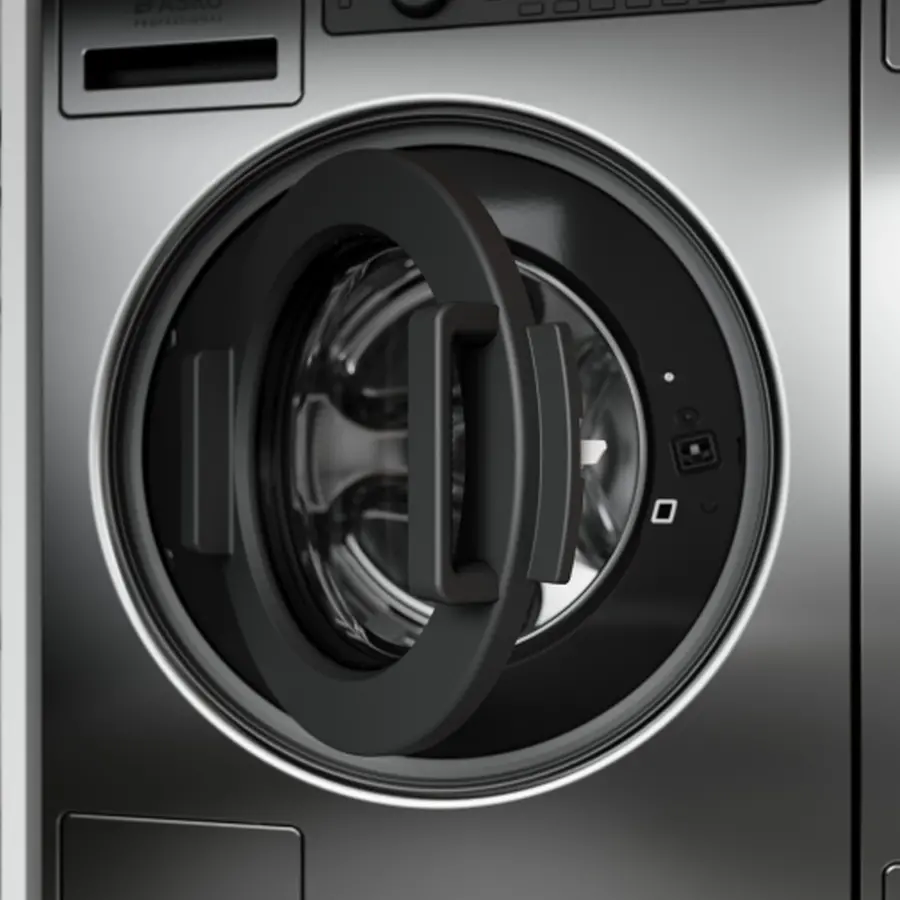 Pompe de vidange/vanne de vidange professionnelle pour machine à laver 7 kg 1400 tr/min en acier inoxydable