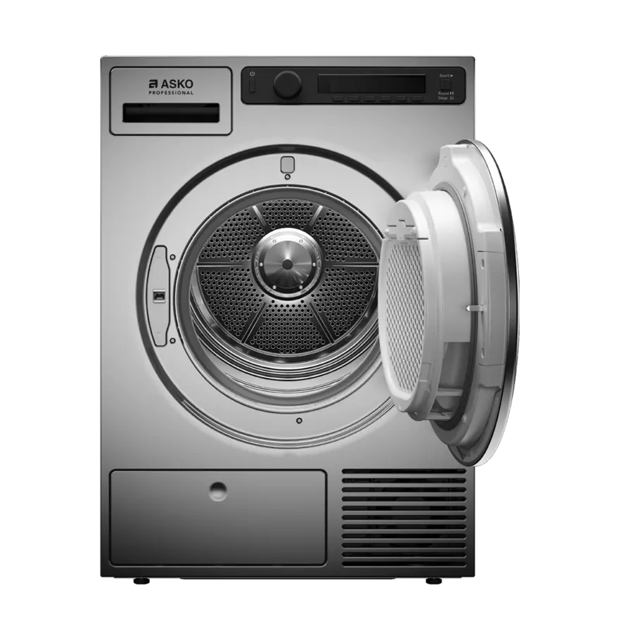 Dryer professional heat pump 7kg titanium