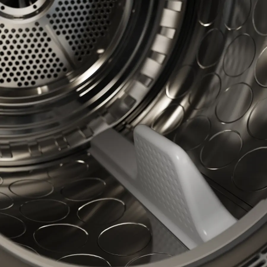 Dryer professional air extraction 7kg stainless steel