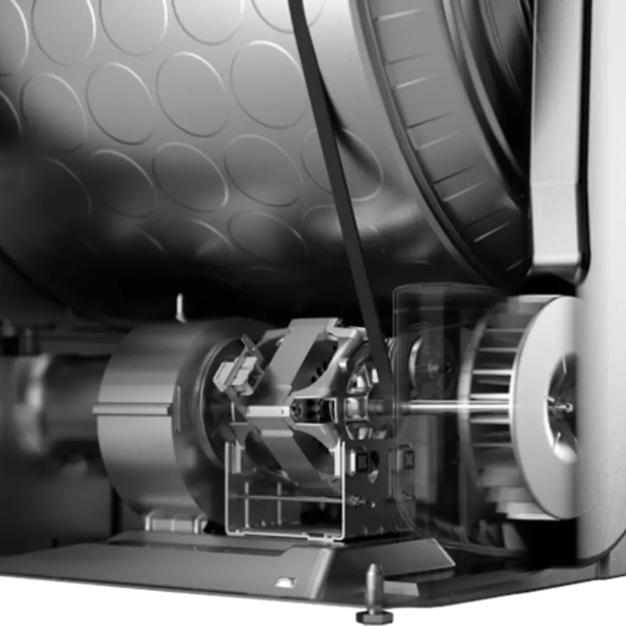 Séchoir professionnel à évacuation d'air 7 kg en acier inoxydable
