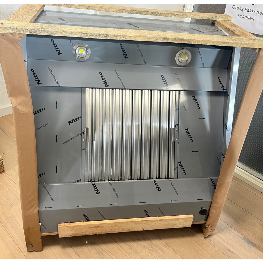Complete extractor hood | 1 meter wide