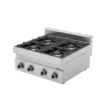 HorecaTraders gasfornuis |  4 pits | 700x650x320(h) mm