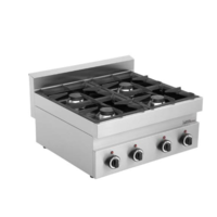 gas stove | 4 burners | 700x650x320(h) mm