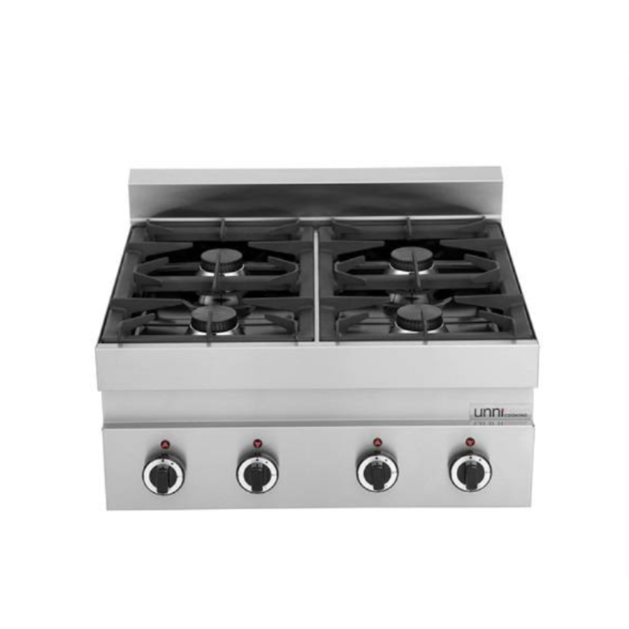 gas stove | 4 burners | 700x650x320(h) mm